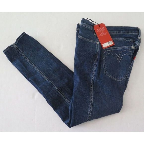 Levi's 502 Red Collection Positively Superior Men's Sz 28x32 Tapered Jeans - Picture 2 of 10